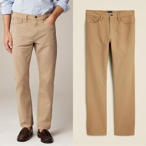 NWT J. Crew 770™ straight-fit five-pocket midweight tech pant 33/30 and 33/34